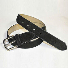 画像をギャラリービューアに読み込む, 長沢ベルト工業 バックスキンベルト ブラック KR004-BK 管理No. 4589452992287