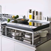 画像をギャラリービューアに読み込む, 【タワー】棚付きIHクッキングヒーターラック