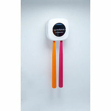 画像をギャラリービューアに読み込む, MEDIK 充電式歯ブラシ除菌ホルダー2本タイプ ミント MDK-TS22MINT 管理No. 4571475231207