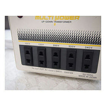 画像をギャラリービューアに読み込む, スワロー電機 受注生産のため納期約2週間100?240V対応 マルチ変圧器 100W SU-1000 管理No. 4935253230323