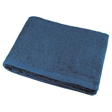 画像をギャラリービューアに読み込む, 旭紡績 泉州の高級バスタオル 藍色 8107294 管理No. 4964934832983