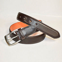 画像をギャラリービューアに読み込む, 長沢ベルト工業 イタリアンオイルベルト ダークブラウン KR002-DB 管理No. 4589452992249