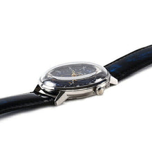 画像をギャラリービューアに読み込む, GRANDEUR メンズウォッチ レザーシリーズ ブルー GRP014W2 管理No. 4540070720638