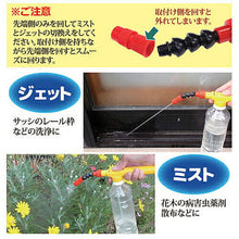 画像をギャラリービューアに読み込む, ジャステム ペットボトル専用 2WAY加圧スプレー 811493 管理No. 4542584480060