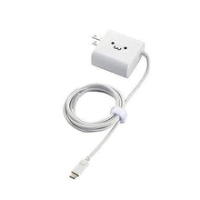 画像をギャラリービューアに読み込む, エレコム スマートフォン・タブレット用AC充電器/ホワイトフェイス MPA-ACCQ03WF 管理No. 4549550114509