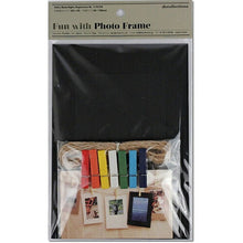 画像をギャラリービューアに読み込む, エツミ ペーパーフォトフレーム ハガキサイズ ブラックL DE-PH-LB 管理No. 4560386105080