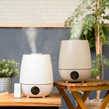 画像をギャラリービューアに読み込む, 【プラスモア】上部給水超音波式加湿器湿度コントロール付
