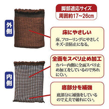画像をギャラリービューアに読み込む, ノムラテック 床のキズ防止カバー 1台分(テーブル用) 808017 管理No. 4909314310514