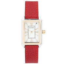 画像をギャラリービューアに読み込む, GRANDEUR レディースウォッチカラフルレザーバンドシリーズ トマトレッド ESL073T2 管理No. 4540070280590
