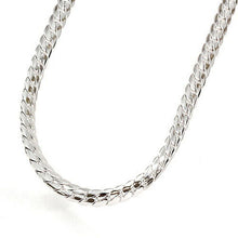 画像をギャラリービューアに読み込む, CrazyAngel メンズ レディース ネックレス ヘリンボーン シルバー ユリ cag-101-r50 管理No. 4560337905639