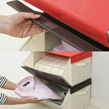 画像をギャラリービューアに読み込む, セーブ・インダストリー たためるスタッキングボックス ブラウン 8109372 管理No. 4989918505684