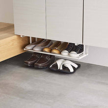 画像をギャラリービューアに読み込む, 【タワー】浮かせる伸縮シューズラック