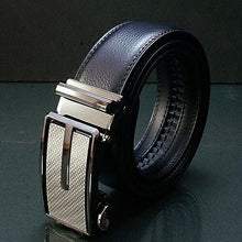 画像をギャラリービューアに読み込む, TENKAPAS サイズ自由自在 穴無しベルト快適 便利 オートロック 本革 ベルト メンズ P35564 管理No. 4549283003439