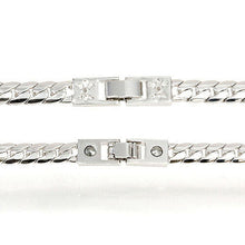 画像をギャラリービューアに読み込む, CrazyAngel メンズ レディース ネックレス ヘリンボーン シルバー ユリ cag-101-r50 管理No. 4560337905639