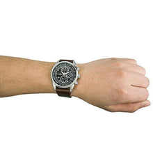 画像をギャラリービューアに読み込む, GRANDEUR メンズウォッチイタリアンレザーバンドシリーズ マローネ(焦げ茶) GRP001W3 管理No. 4540070720089