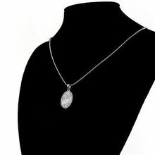 画像をギャラリービューアに読み込む, TENKAPAS ナミビア産 ギベオン隕石 ペンダント ネックレス 18×12mm p9504-m 管理No. 4549283256064