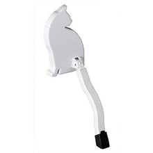 画像をギャラリービューアに読み込む, 旭電機化成 ドアストッパーねこ ホワイト 8106892 管理No. 4962644940134