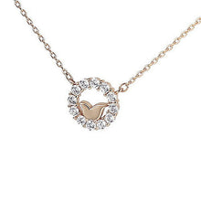 画像をギャラリービューアに読み込む, TirrLirr ブランド ネックレス シルバー925 ピンクゴールド キュービック TNS-111 管理No. 4560337898702