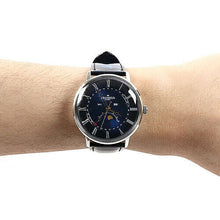 画像をギャラリービューアに読み込む, GRANDEUR メンズウォッチ レザーシリーズ ブルー GRP014W2 管理No. 4540070720638