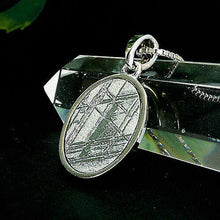 画像をギャラリービューアに読み込む, TENKAPAS ナミビア産 ギベオン隕石 ペンダント ネックレス 14×10mm p9502 管理No. 4549283256026