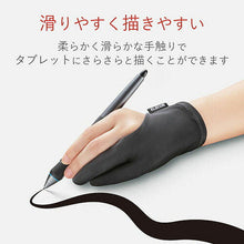 画像をギャラリービューアに読み込む, エレコム 液晶ペンタブレット用グローブ/Mサイズ TB-GV1M 管理No. 4953103365506
