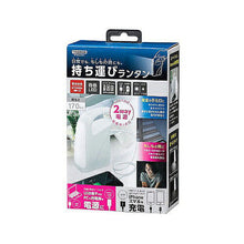 画像をギャラリービューアに読み込む, YAZAWA 乾電池式 充電ランタンBS802WH 管理No. 4966307261468