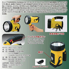 画像をギャラリービューアに読み込む, セーブ・インダストリー 3W+1W LEDサーチライト 810303 管理No. 4989918504496