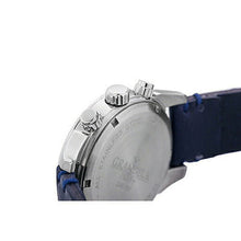 画像をギャラリービューアに読み込む, GRANDEUR メンズウォッチイタリアンレザーバンドシリーズ ブルー GRP001W2 管理No. 4540070720072