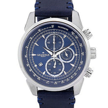 画像をギャラリービューアに読み込む, GRANDEUR メンズウォッチイタリアンレザーバンドシリーズ ブルー GRP001W2 管理No. 4540070720072