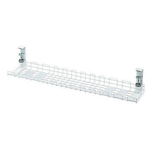 画像をギャラリービューアに読み込む, サンワサプライ ケーブル配線トレー ワイヤー Lサイズ 汎用タイプ ホワイト CB-CT3W 管理No. 4969887194409