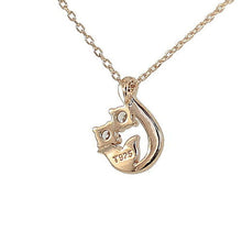 画像をギャラリービューアに読み込む, TirrLirr ブランド ネックレス シルバー925 ピンクゴールド キュービック TNS-108 管理No. 4560337898672