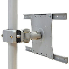 画像をギャラリービューアに読み込む, サンコー 大型モニター用2軸式アームポールマウント(VESA400x200対応) MARM126CS 管理No. 4562331795971