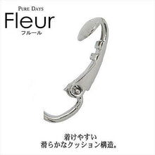 画像をギャラリービューアに読み込む, Fleur イヤリング レディース エレガント キュービック ゴールド 花 0002pfle-002 管理No. 4560337907961
