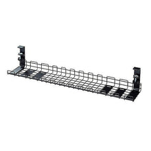 画像をギャラリービューアに読み込む, サンワサプライ ケーブル配線トレー ワイヤー Lサイズ 汎用タイプ ブラック CB-CT3BK 管理No. 4969887194416