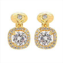 画像をギャラリービューアに読み込む, Fleur イヤリング レディース エレガント キュービック ゴールド 0001pfle-201 管理No. 4560337908067