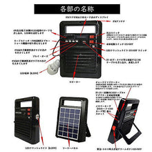 画像をギャラリービューアに読み込む, テレマルシェ ソーラー充電機能付き 多機能防災ラジオ サバイバー8 TLM00214 管理No. 4580000800214