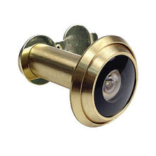 画像をギャラリービューアに読み込む, ノムラテック 超広角・空転式ドアスコープ180 ゴールド 808747 管理No. 4909314410399