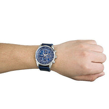 画像をギャラリービューアに読み込む, GRANDEUR メンズウォッチイタリアンレザーバンドシリーズ ブルー GRP001W2 管理No. 4540070720072