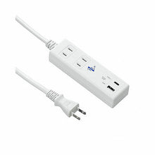 画像をギャラリービューアに読み込む, 【5個セット】 YAZAWA 国内海外兼用2AC2USB3.9A1mタイプC付VFC39A2AC1CX5 管理No. 4589453005801