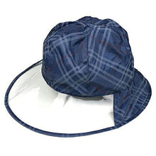 画像をギャラリービューアに読み込む, 川住製作所 レインハット ネイビーチェック 8107155 管理No. 4986012106373