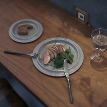 画像をギャラリービューアに読み込む, 【オブジェクト】ほうろうリムプレート24cm