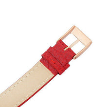 画像をギャラリービューアに読み込む, GRANDEUR レディースウォッチカラフルレザーバンドシリーズ トマトレッド ESL073T2 管理No. 4540070280590