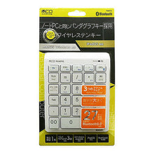画像をギャラリービューアに読み込む, ミヨシ Bluetoothテンキー ホワイト TENBT02/WH 管理No. 4951241149873