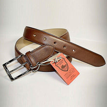 画像をギャラリービューアに読み込む, 長沢ベルト工業 栃木レザーオイルシュリンクベルト ダークブラウン KR005-DB 管理No. 4589452992324