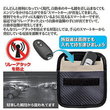 画像をギャラリービューアに読み込む, 後藤 電波遮断ポーチ 2色組 879795 管理No. 4964934833010