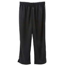 画像をギャラリービューアに読み込む, ライフエイド 吸湿・速乾 サラッと快適サブリナパンツ ブラック LL?3L 8118484 管理No. 4582139113548