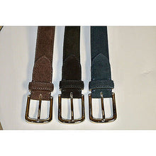 画像をギャラリービューアに読み込む, 長沢ベルト工業 バックスキンベルト ネイビー KR004-NV 管理No. 4589452992300