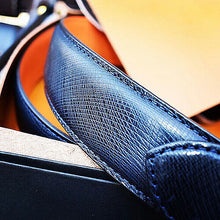 画像をギャラリービューアに読み込む, 長沢ベルト工業 イタリアンオイルベルト ネイビー KR002-NV 管理No. 4589452992232