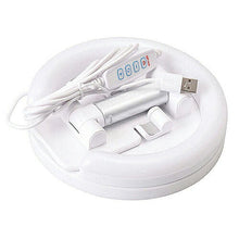 画像をギャラリービューアに読み込む, エツミ VLOG アンジェリング LED ホワイト VE-2286 管理No. 4975981452192