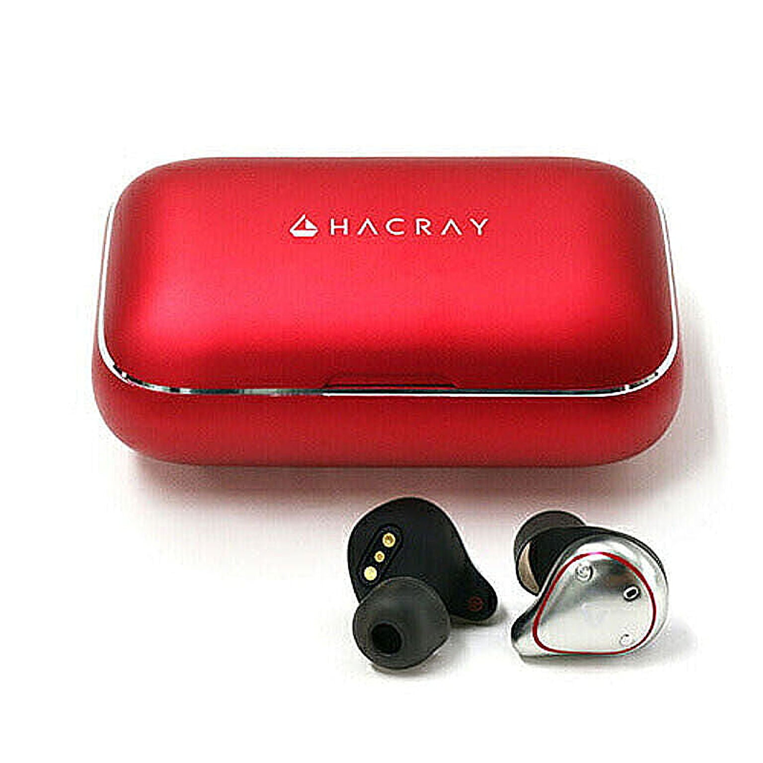 HACRAY　W1 True wireless earphones　Red HR16370 管理No. 4589753053700